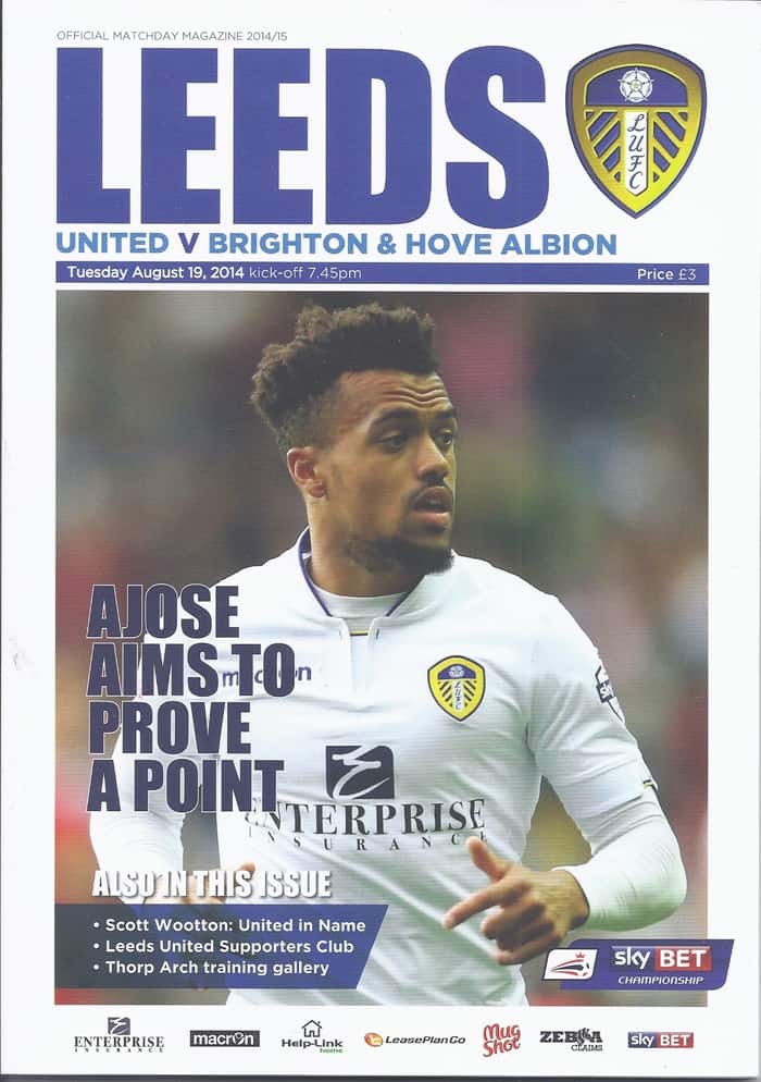 Leeds United FC v Brighton & Hove Albion FC